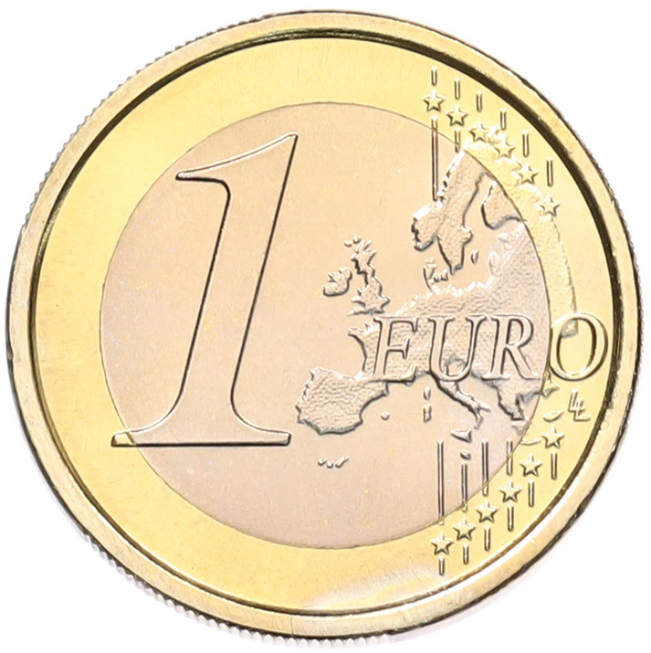 1 евро 2009 года Италия — Фото №2