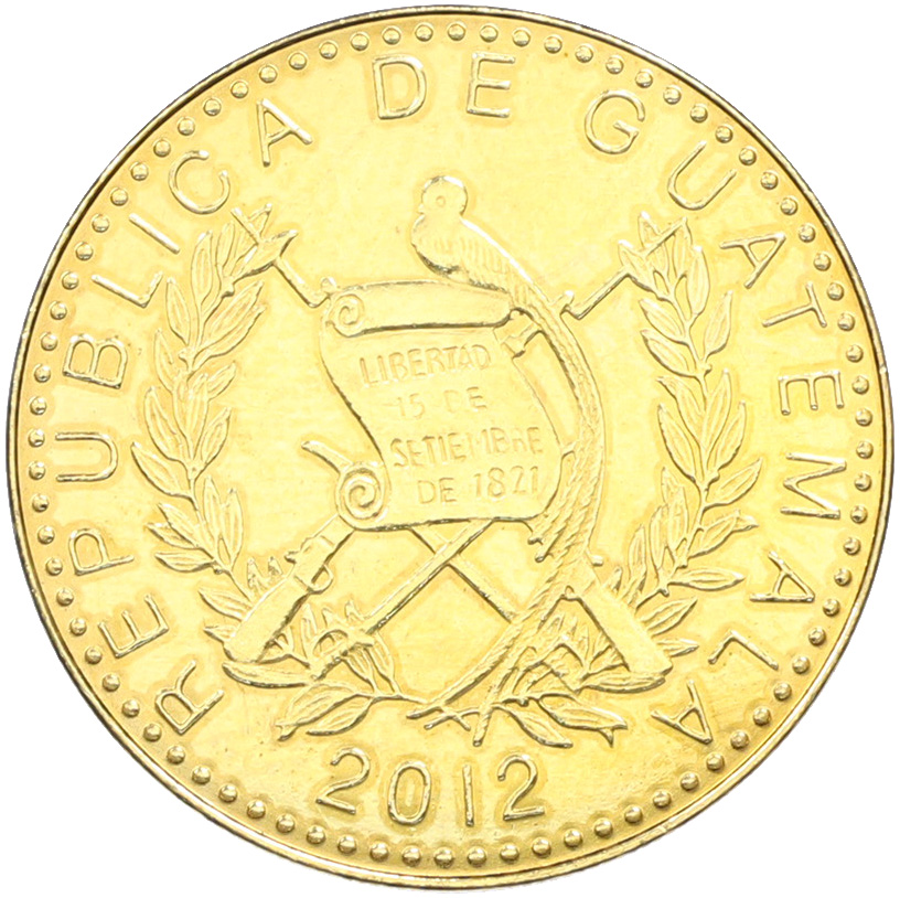 50 сентаво 2012 года Гватемала — Фото №2