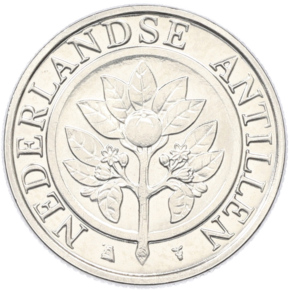25 центов 2016 года Нидерландские Антильские острова — Фото №2