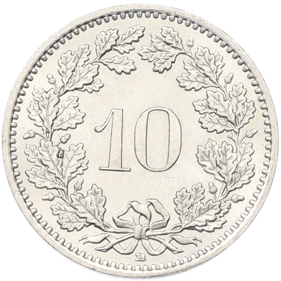 10 раппенов 2002 года Швейцария — Фото №2