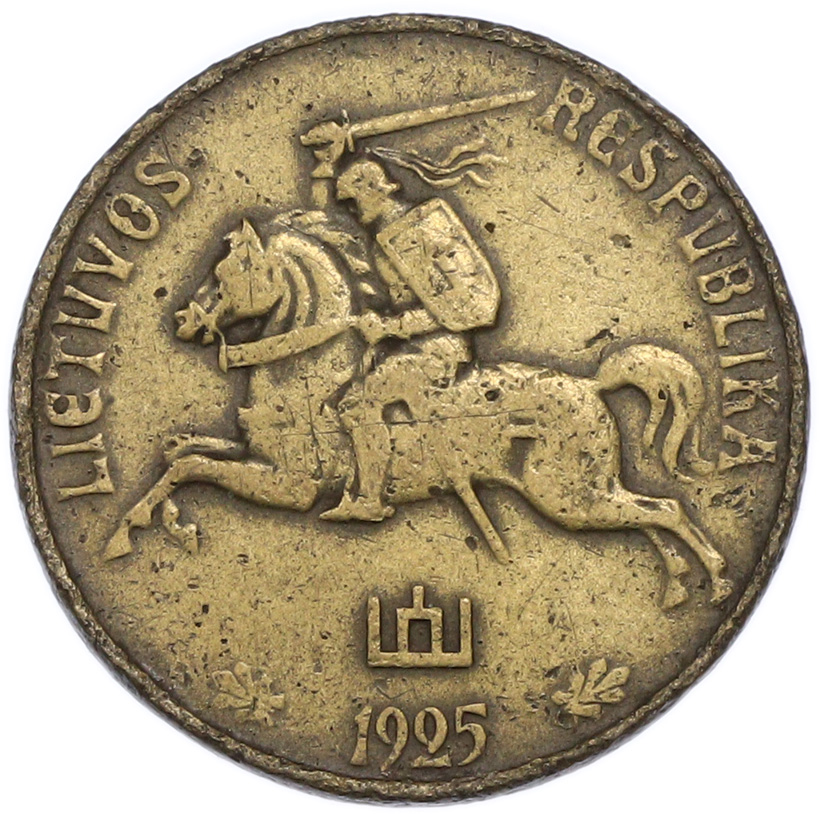 50 центов 1925 года Литва — Фото №2