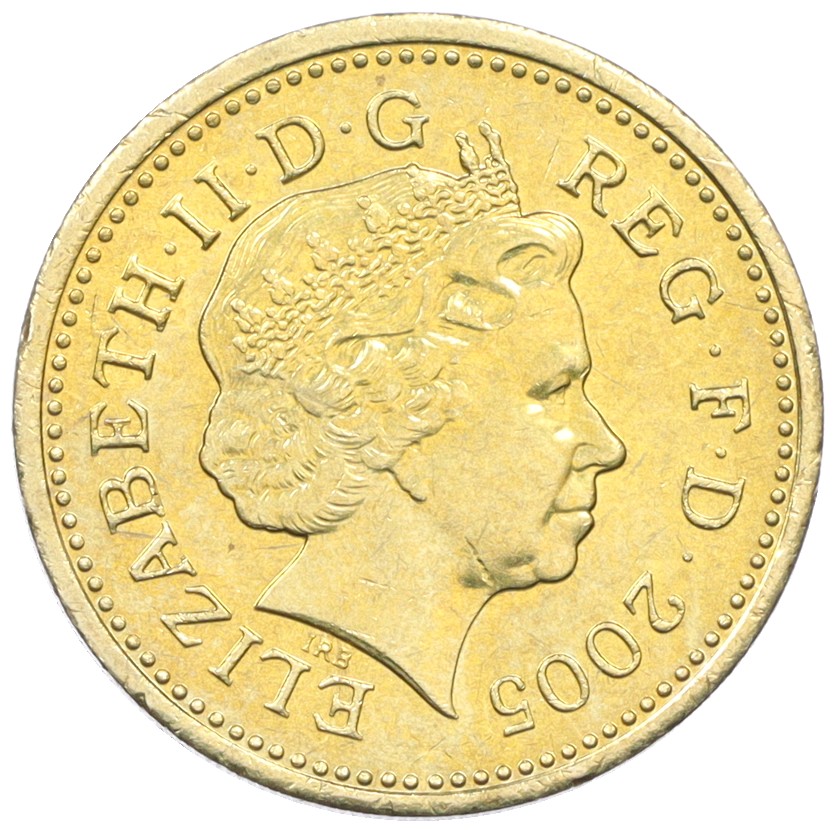 1 фунт 2005 года Великобритания «Висячий мост через Менай» — Фото №2