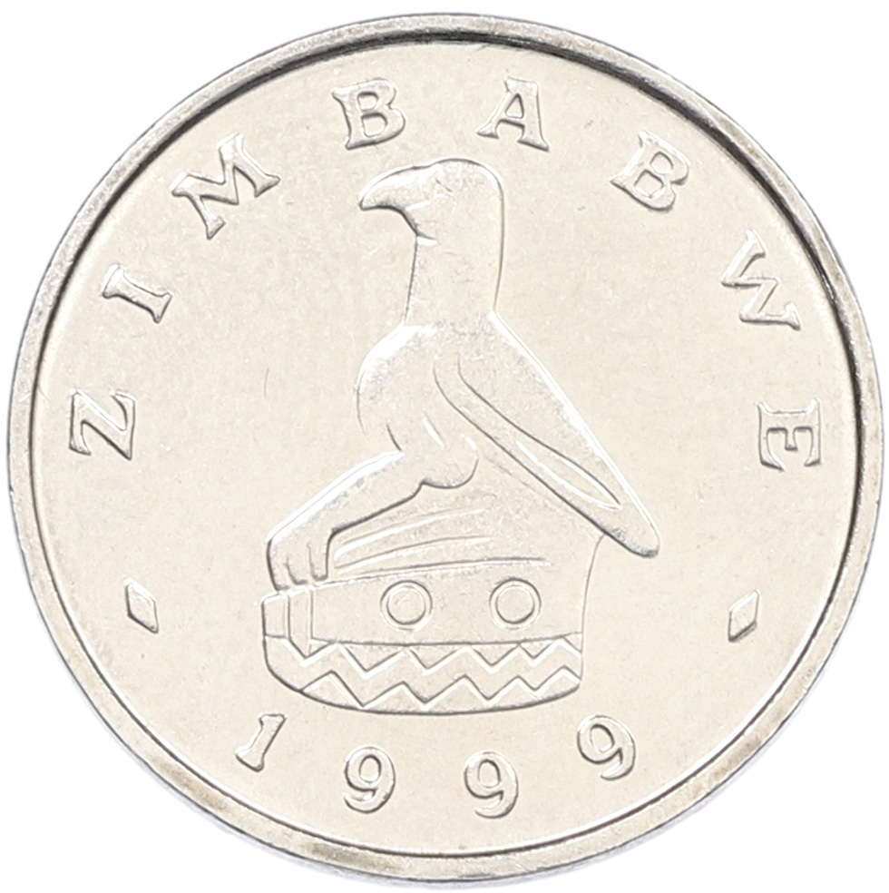 10 центов 1999 года Зимбабве — Фото №2