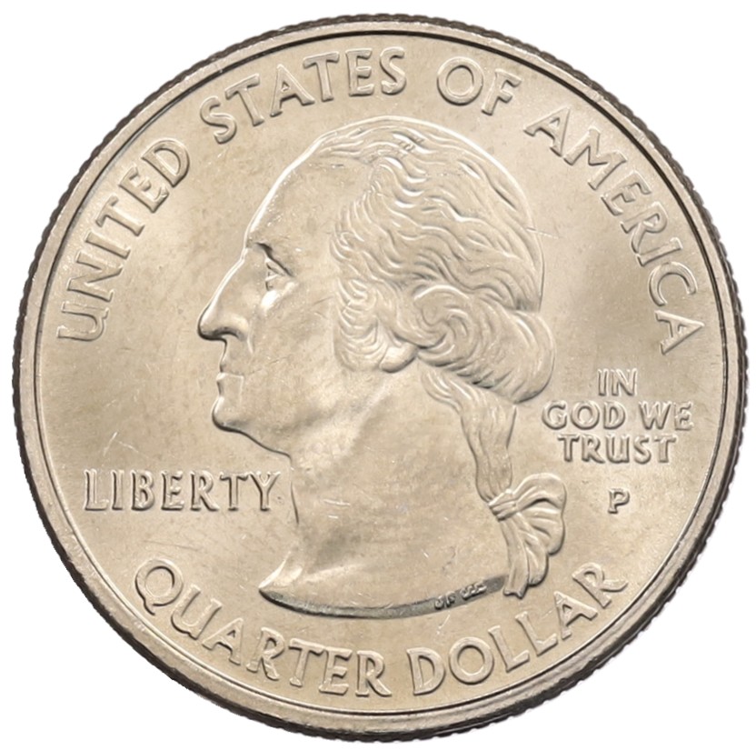 1/4 доллара (25 центов) 2001 года P США «Штаты и территории — Нью-Йорк» — Фото №2