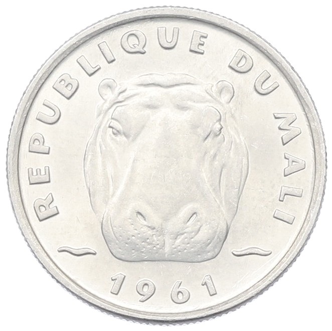 5 франков 1961 года Мали — Фото №1