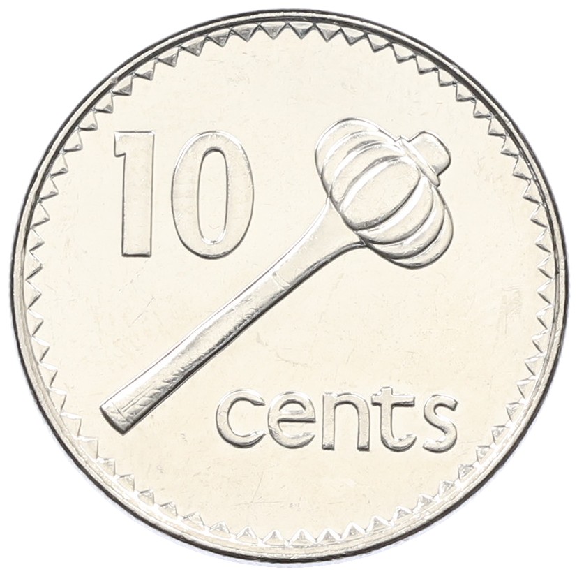10 центов 1999 года Фиджи — Фото №1