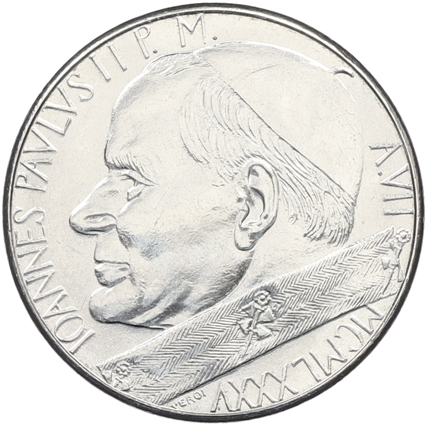 50 лир 1985 года Ватикан — Фото №2