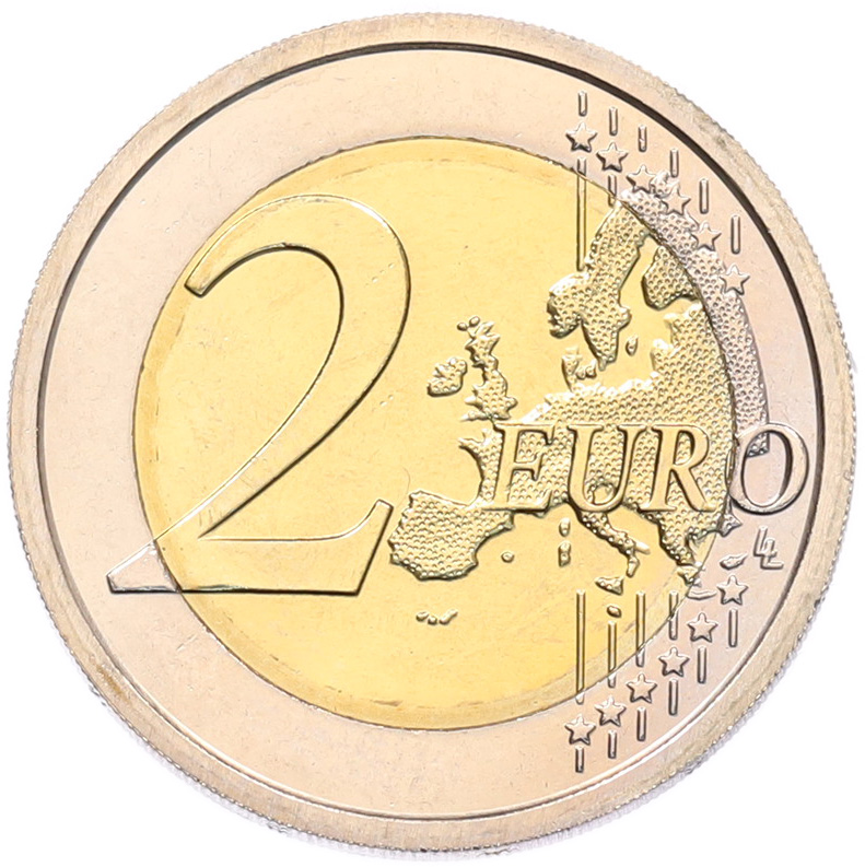 2 евро 2010 года Италия — Фото №2