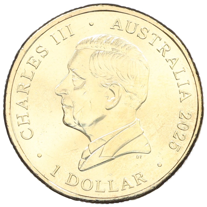 1 доллар 2025 года Австралия «Австралийские Большие Вещи — Большой пингвин» — Фото №2