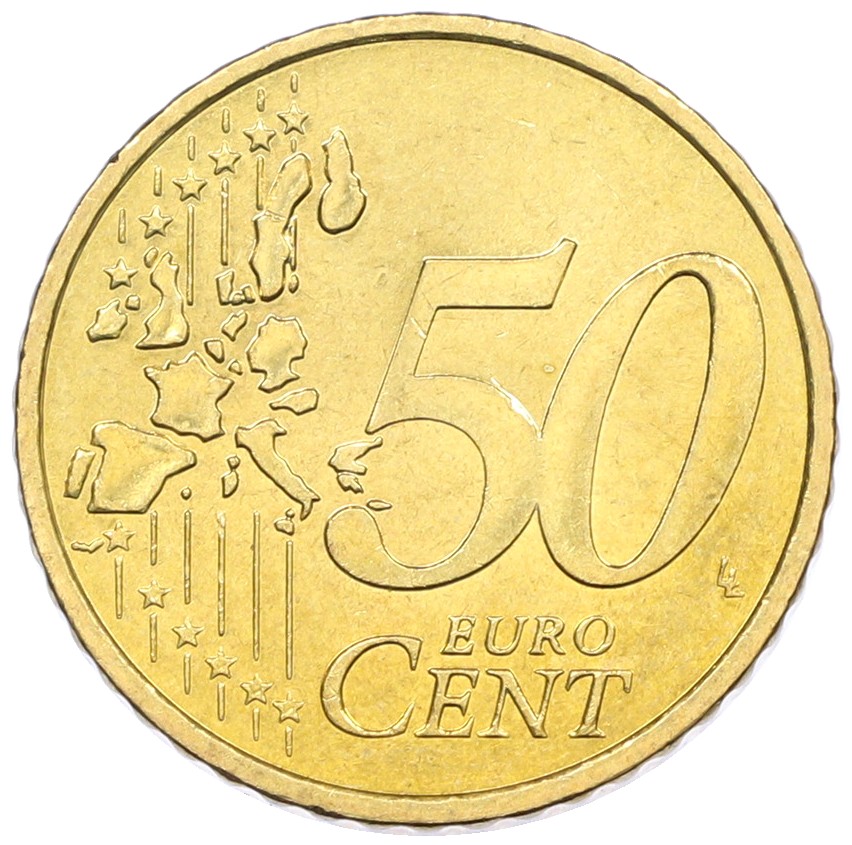 50 евроцентов 2001 года Монако — Фото №2