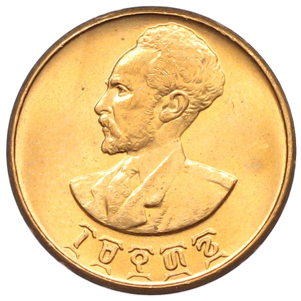 1 цент 1944 года (EE 1936) Эфиопия — Фото №2