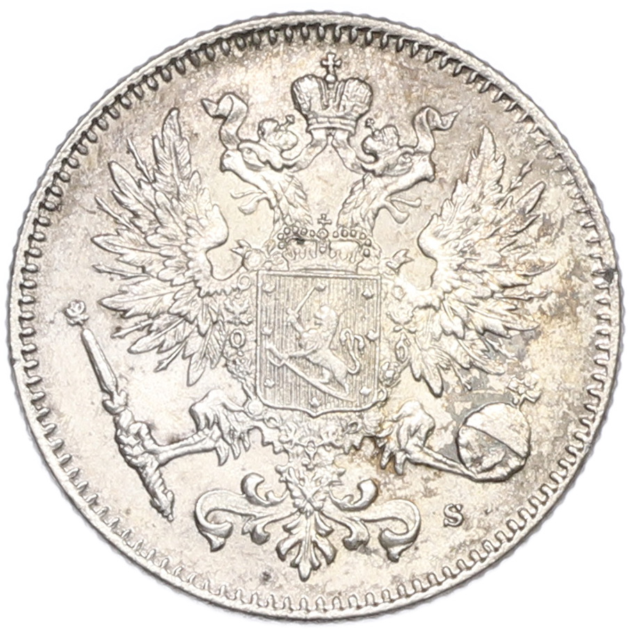 50 пенни 1914 года Русская Финляндия — Фото №2