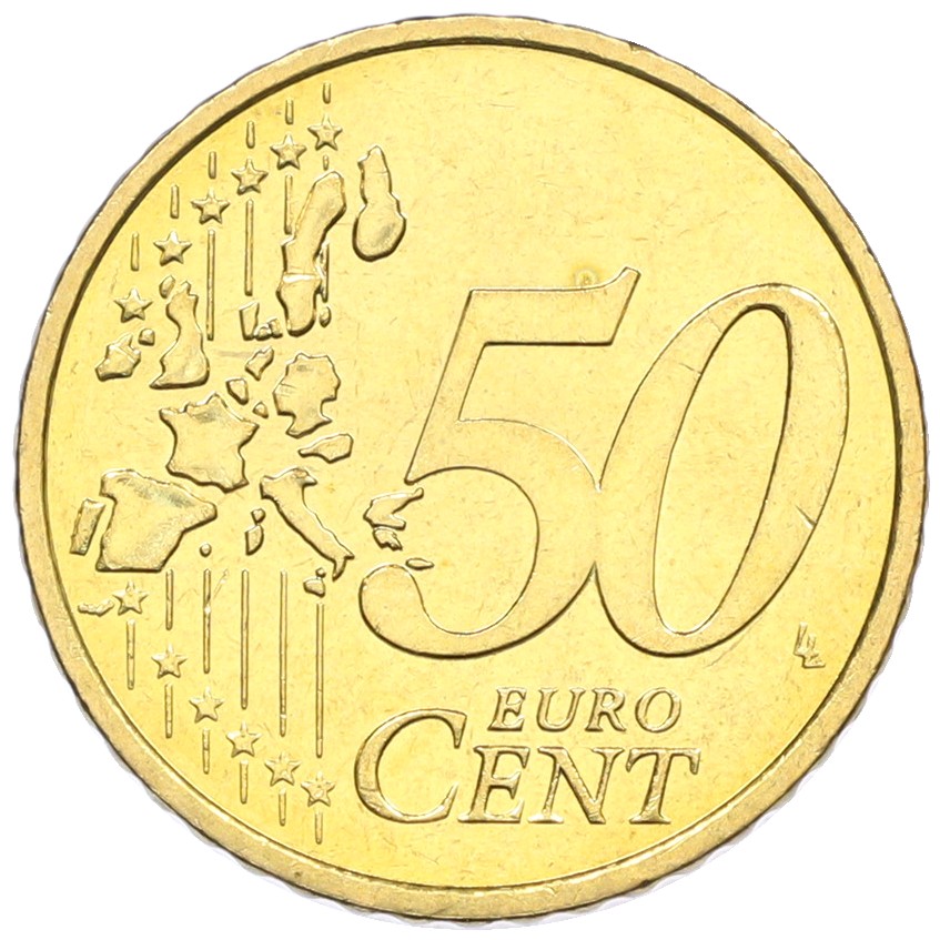 50 евроцентов 2001 года Монако — Фото №2