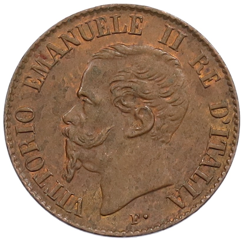 1 чентезимо 1867 года М Италия — Фото №2