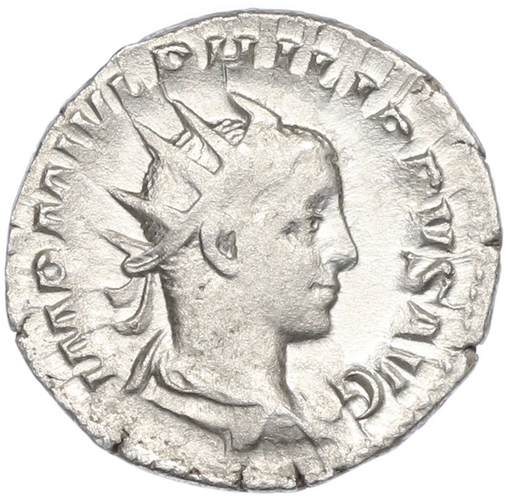 Антониниан 244-247 года Римская Империя — Филипп II Младший — Фото №1