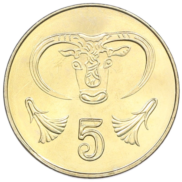 5 центов 2004 года Кипр — Фото №1