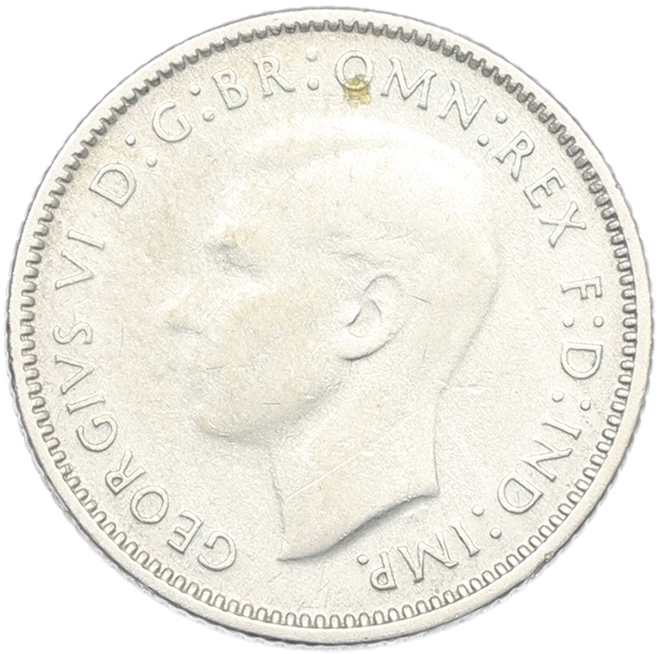 6 пенсов 1946 года Австралия — Фото №2