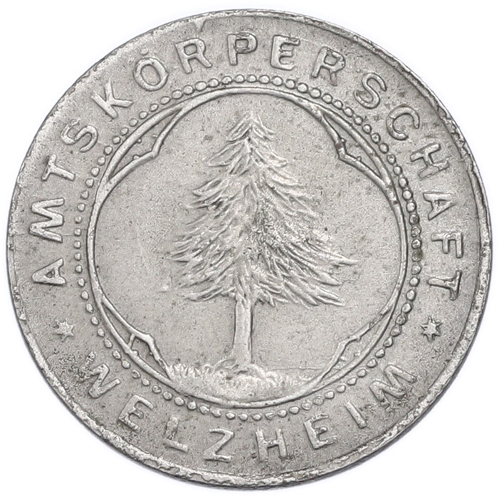 10 пфеннигов 1918 года Германия — округ Вельцхайм (Нотгельд) — Фото №1