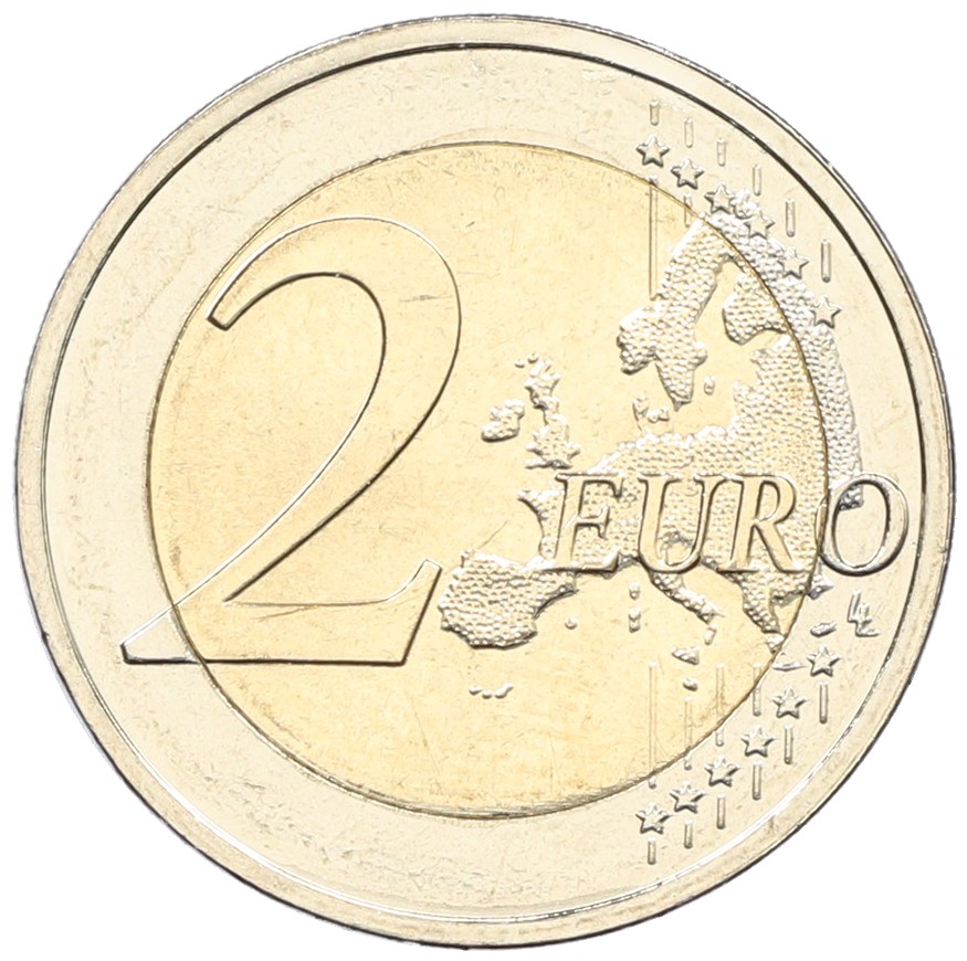 2 евро 2025 года A Германия «35 лет объединению Германии» — Фото №2