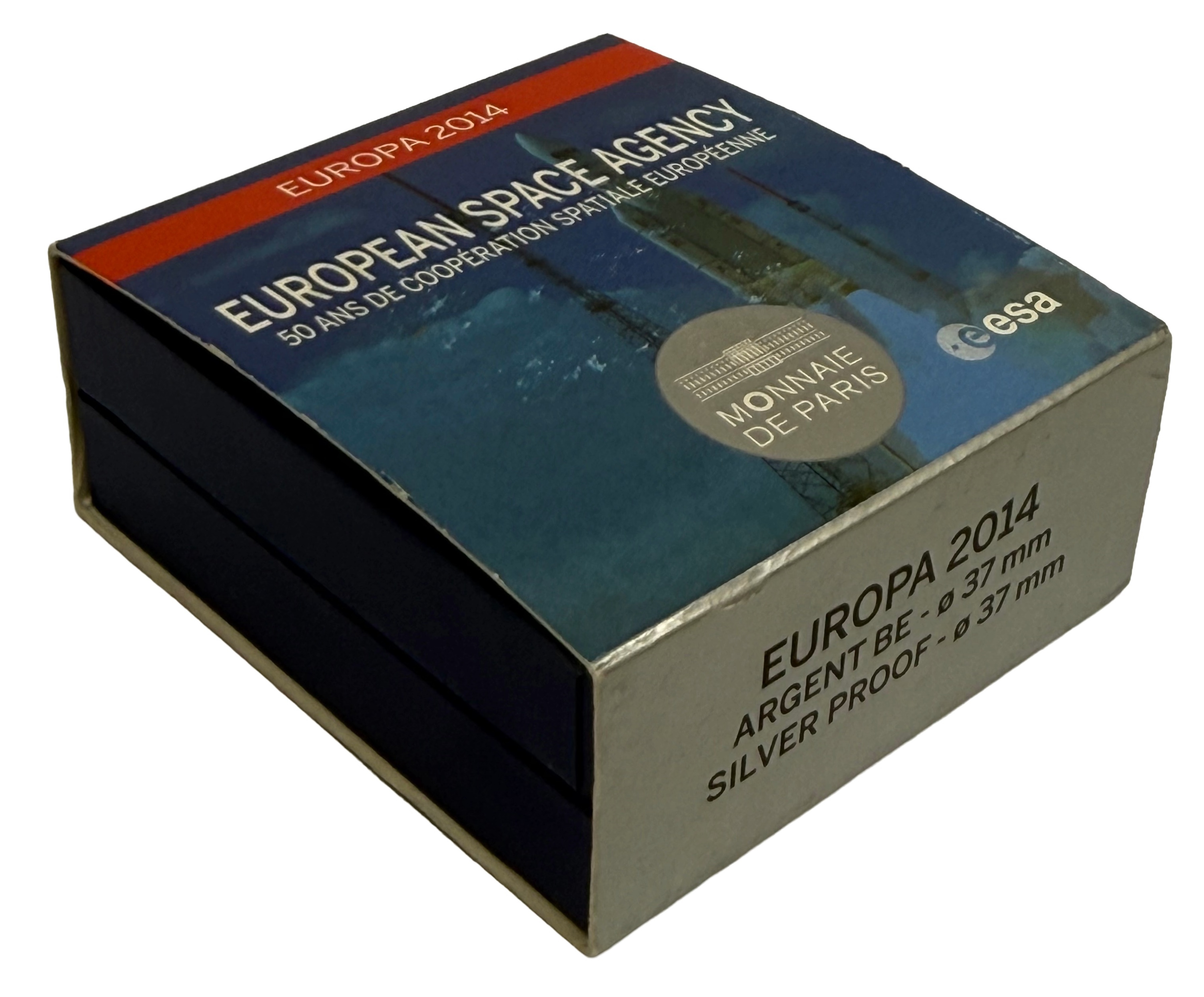 10 евро 2014 года Франция «50 лет Европейскому космическому агентству» — Фото №4
