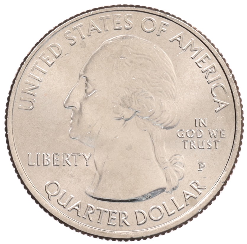 1/4 доллара (25 центов) 2017 года P США «Национальные парки — №38 Водные пути Озарк» — Фото №2