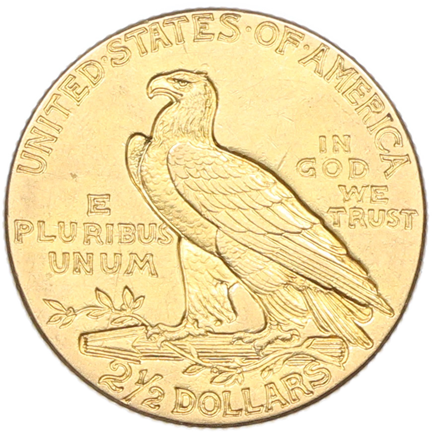 2 1/2 доллара 1912 года США — Фото №2