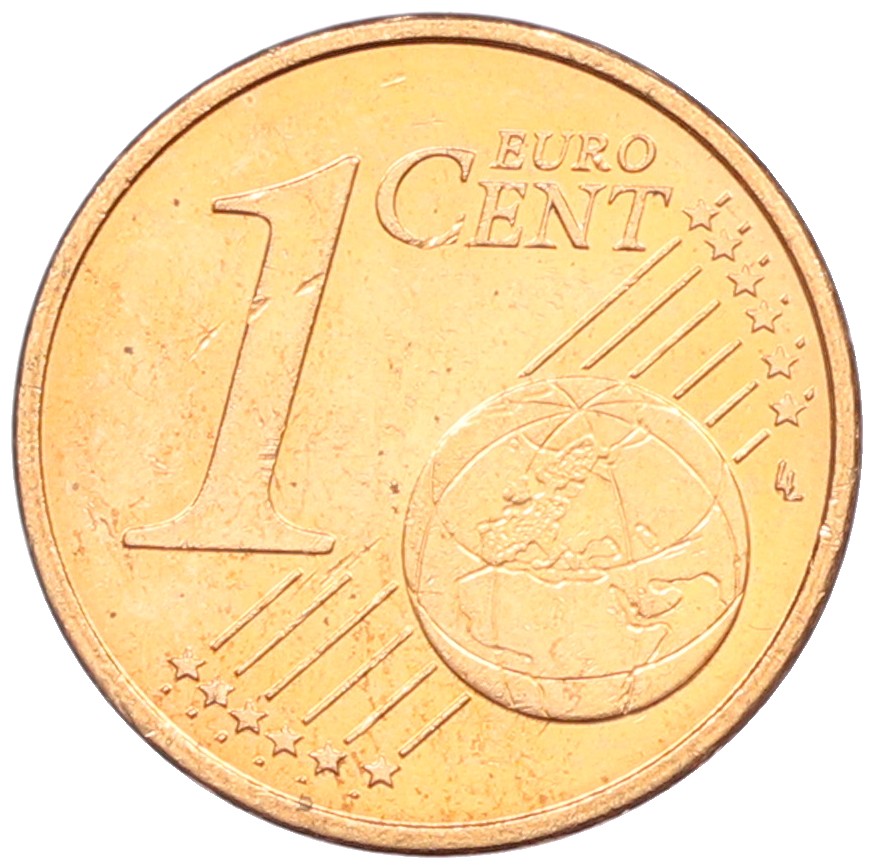 1 евроцент 2001 года Монако — Фото №2