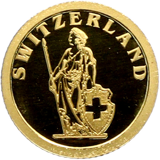 12 долларов 2008 года Либерия «Страны Европы — Швейцария» — Фото №1