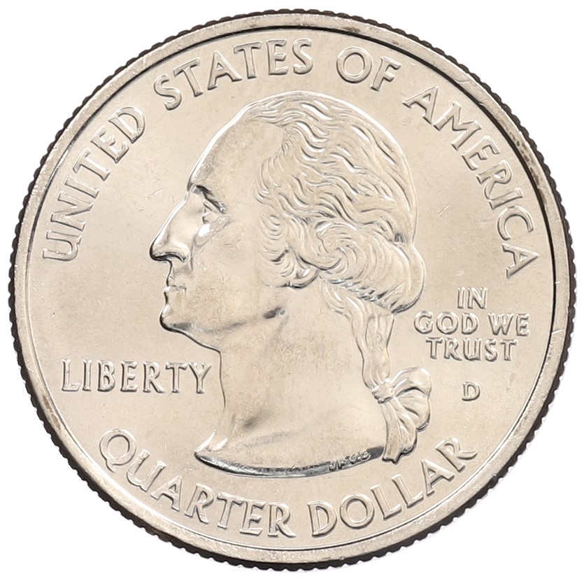 1/4 доллара (25 центов) 2004 года D США «Штаты и территории — Техас» — Фото №2