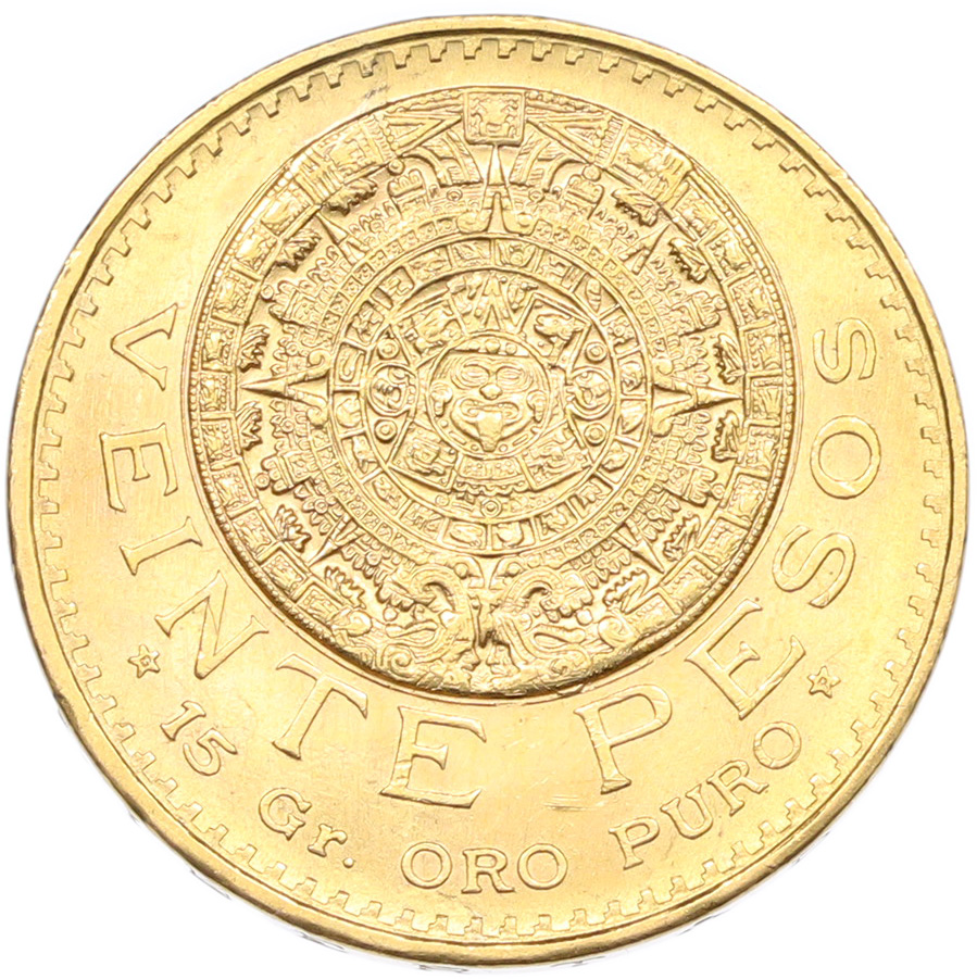 20 песо 1959 года Мексика — Фото №2