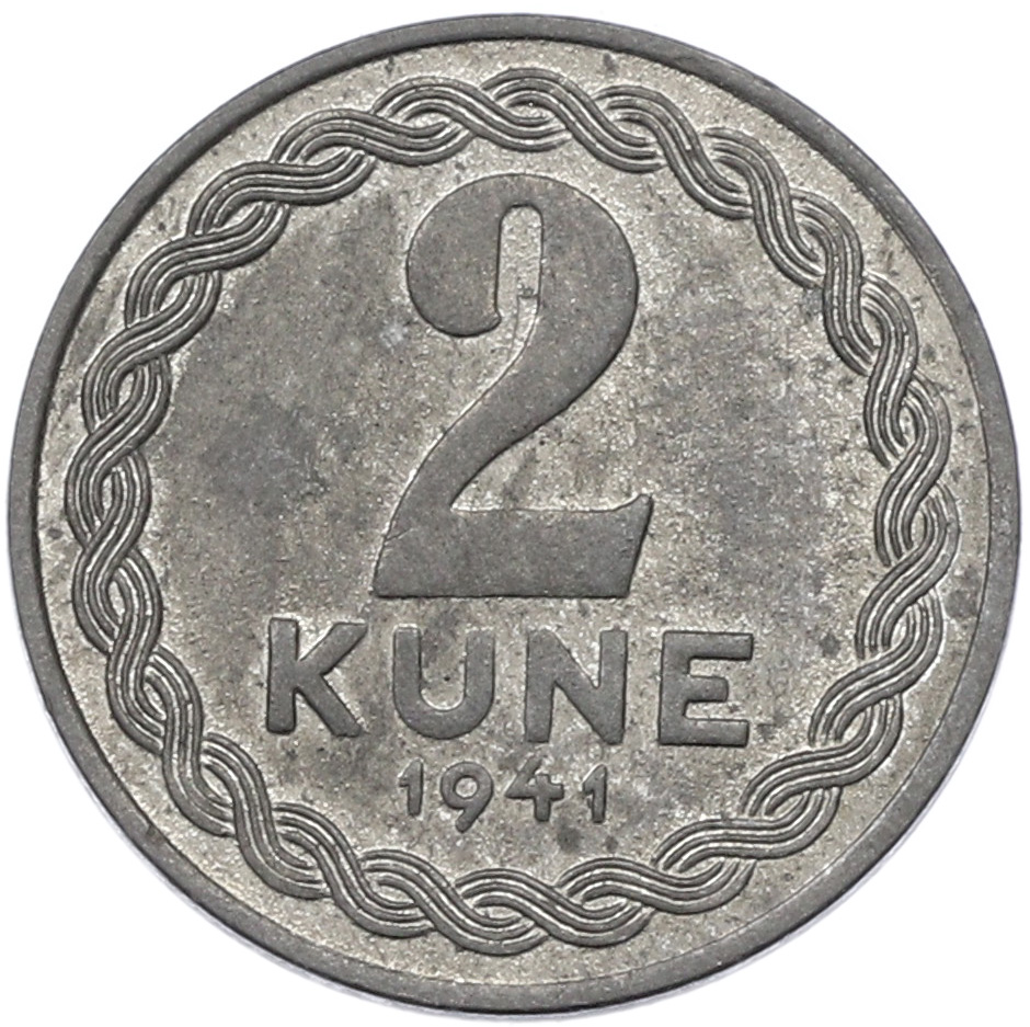 2 куны 1941 года Хорватия — Фото №1