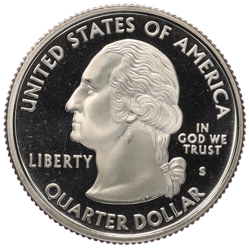1/4 доллара (25 центов) 2008 года S США «Штаты и территории — Гавайи» — Фото №2