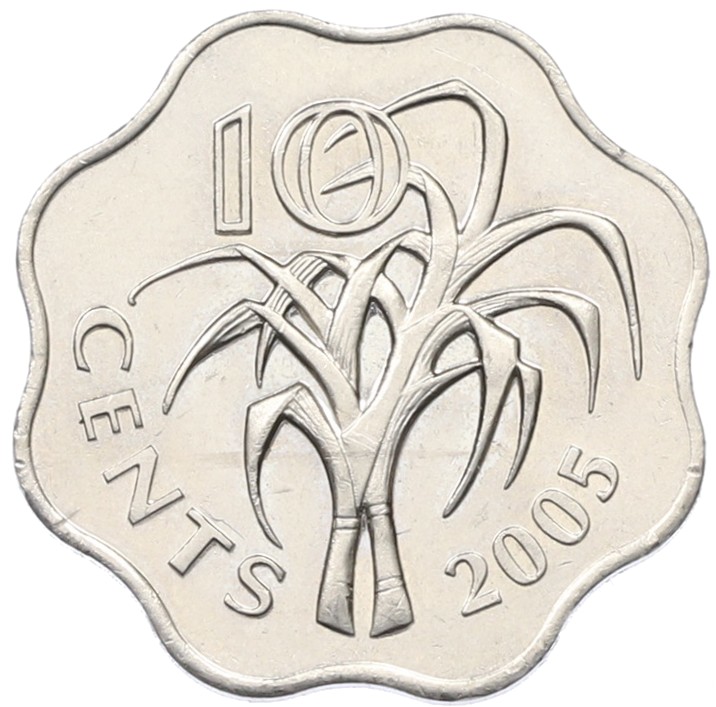 10 центов 2005 года Свазиленд — Фото №1