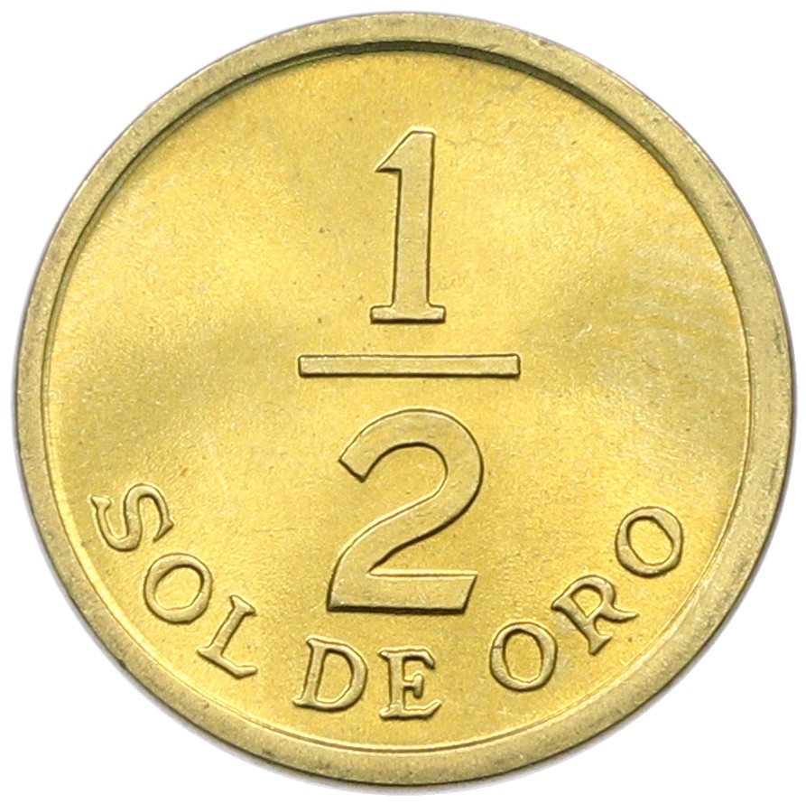 1/2 соля 1976 года Перу — Фото №1