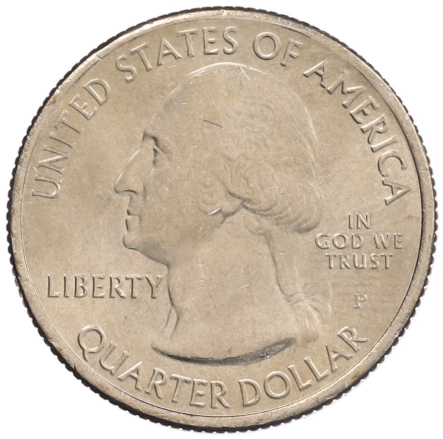 1/4 доллара (25 центов) 2010 года P США «Национальные парки — №1 Национальный парк Хот-Спрингс» — Фото №2