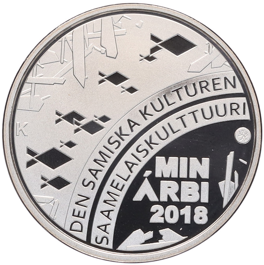 10 евро 2018 года Финляндия «Саамская культура» — Фото №2