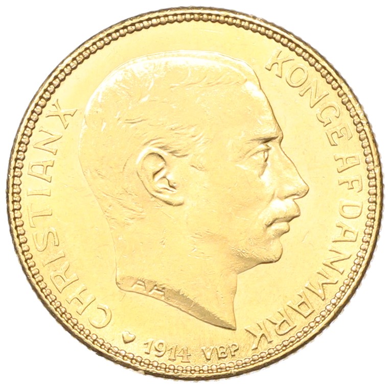 20 крон 1914 года Дания — Фото №1