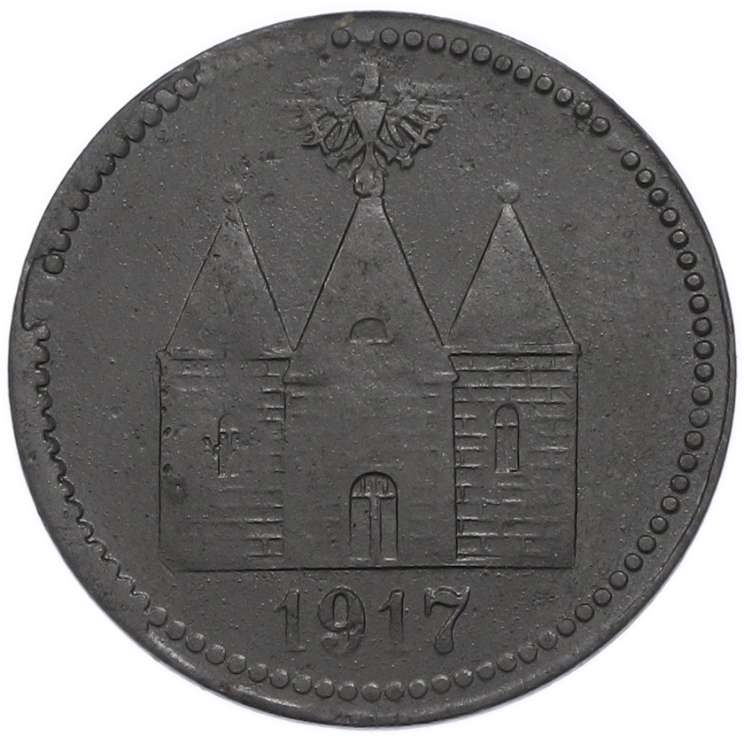 50 пфеннигов 1917 года Германия — община Виттенберге (Нотгельд) — Фото №1