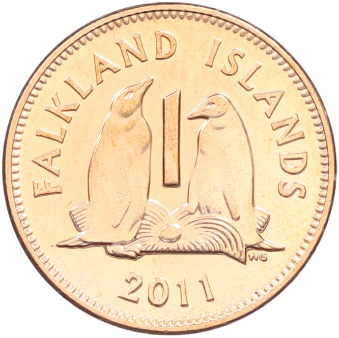 1 пенни 2011 года Фолклендские острова — Фото №1