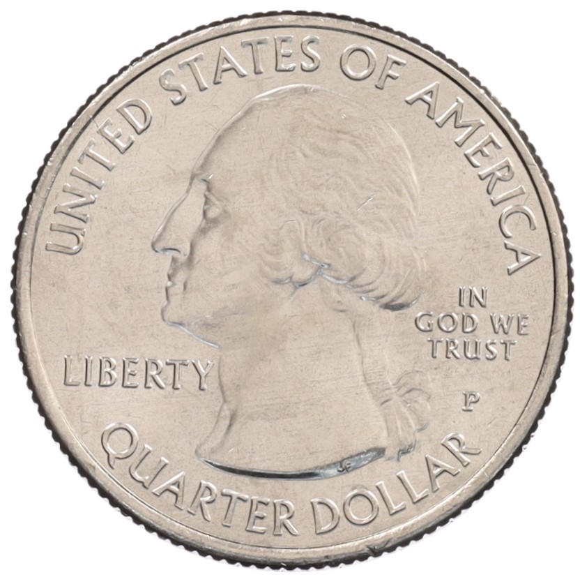 1/4 доллара (25 центов) 2020 года Р США «Национальные парки — №54 Исторический парк Марш-Биллингс-Рокфеллер» — Фото №2