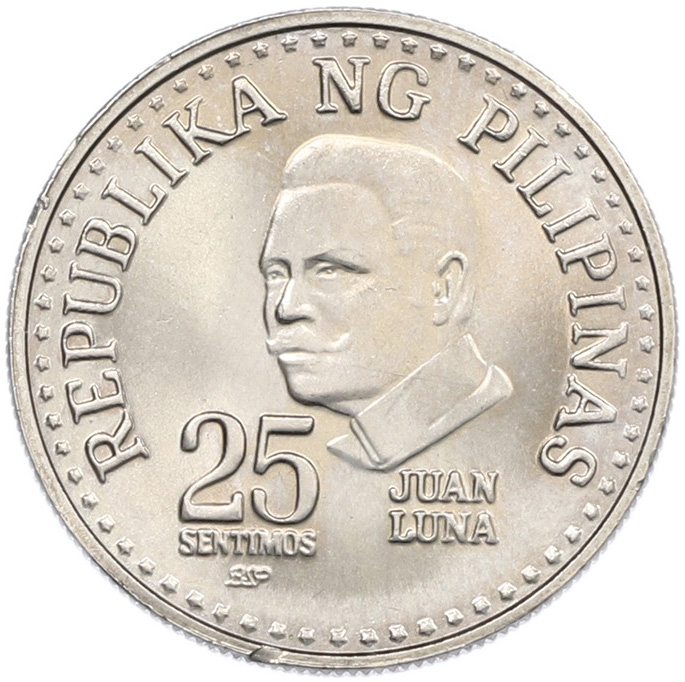 25 сентимо 1982 года Филиппины — Фото №1