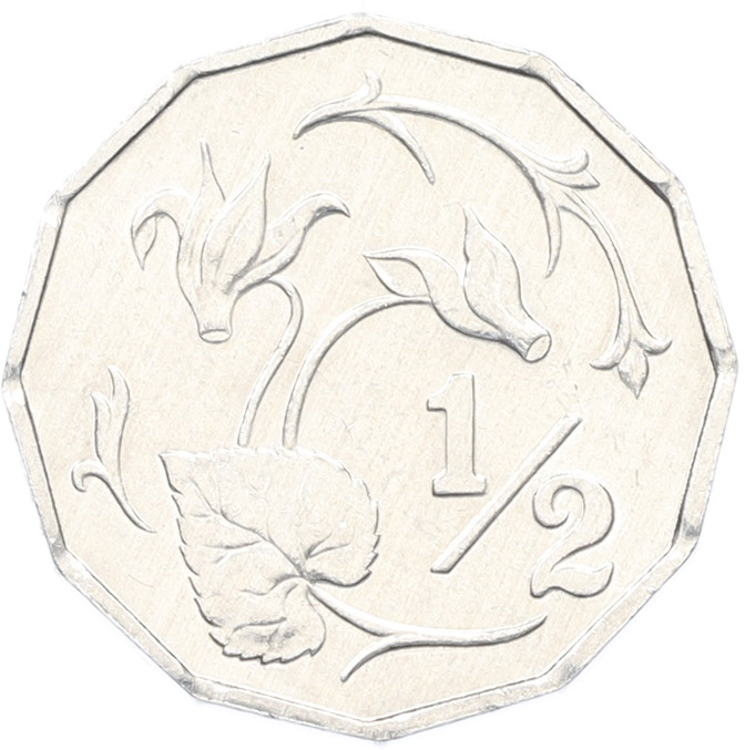 1/2 цента 1983 года Кипр — Фото №1