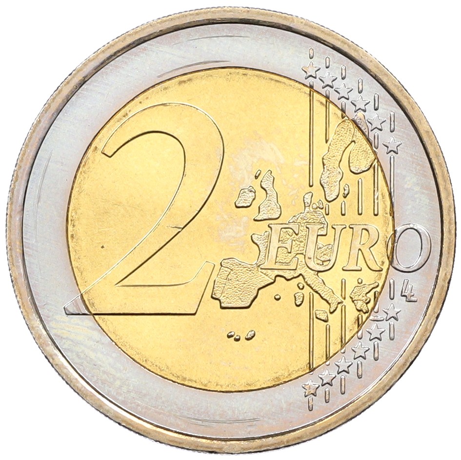 2 евро 2000 года Франция — Фото №2