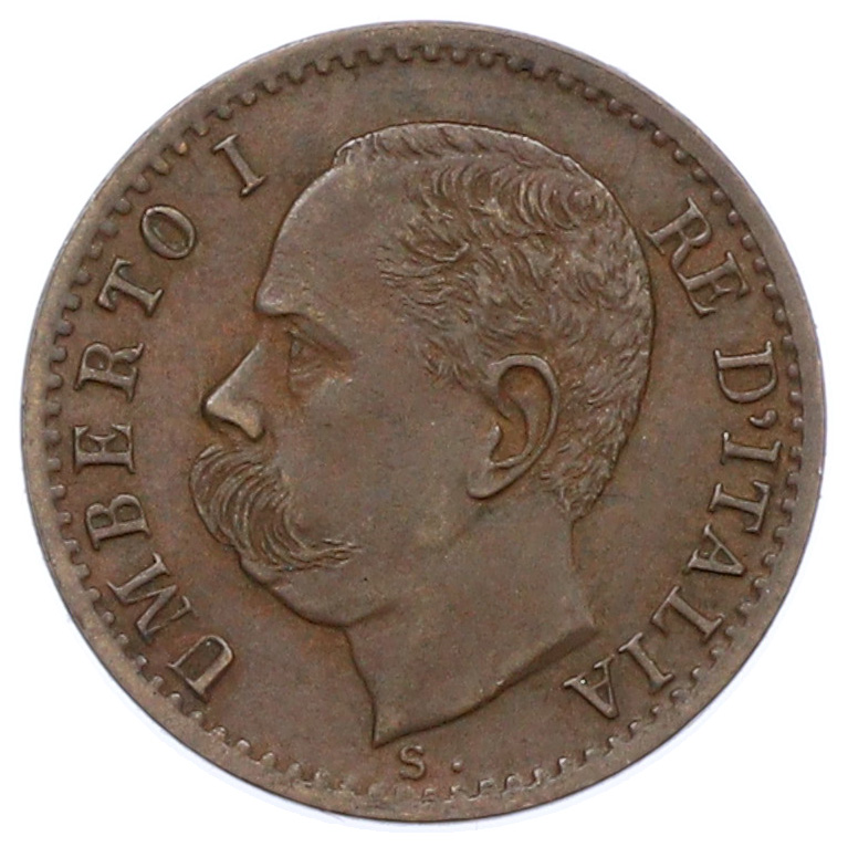 1 чентезимо 1895 года Италия — Фото №2