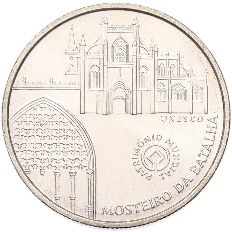 5 евро 2005 года Португалия «ЮНЕСКО — Монастырь Баталья» — Фото №1