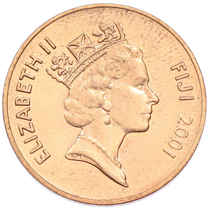 2 цента 2001 года Фиджи — Фото №2