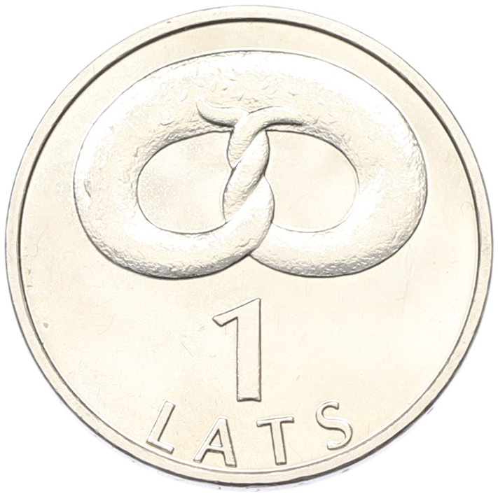 1 лат 2005 года Латвия «Крендель» — Фото №1