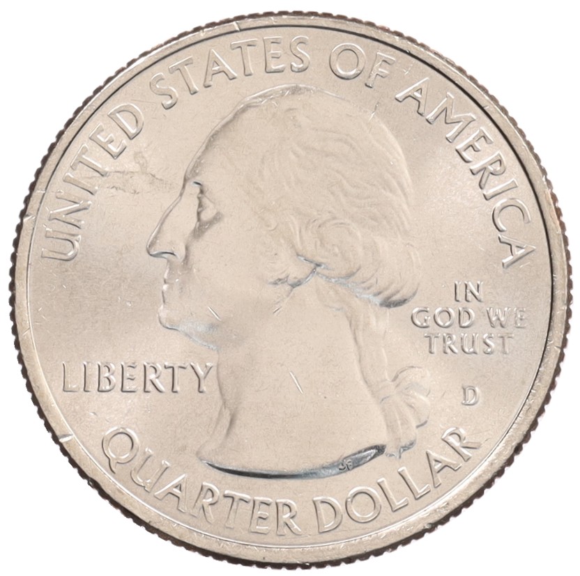 1/4 доллара (25 центов) 2016 года D США «Национальные парки — №35 Национальный парк Форт Молтри» — Фото №2