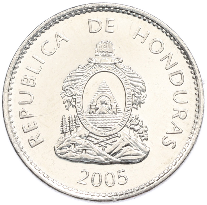 50 сентаво 2005 года Гондурас — Фото №2