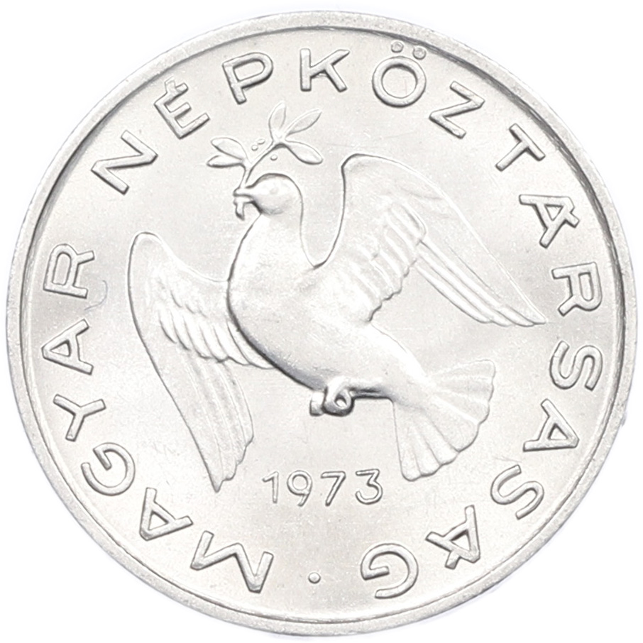 10 филлеров 1973 года Венгрия — Фото №1